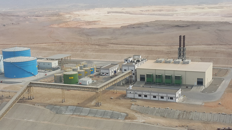 Tabuk Cement Company in Duba