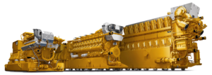 encompasses gas-fueled gensets for MWM and Cat cogeneration power