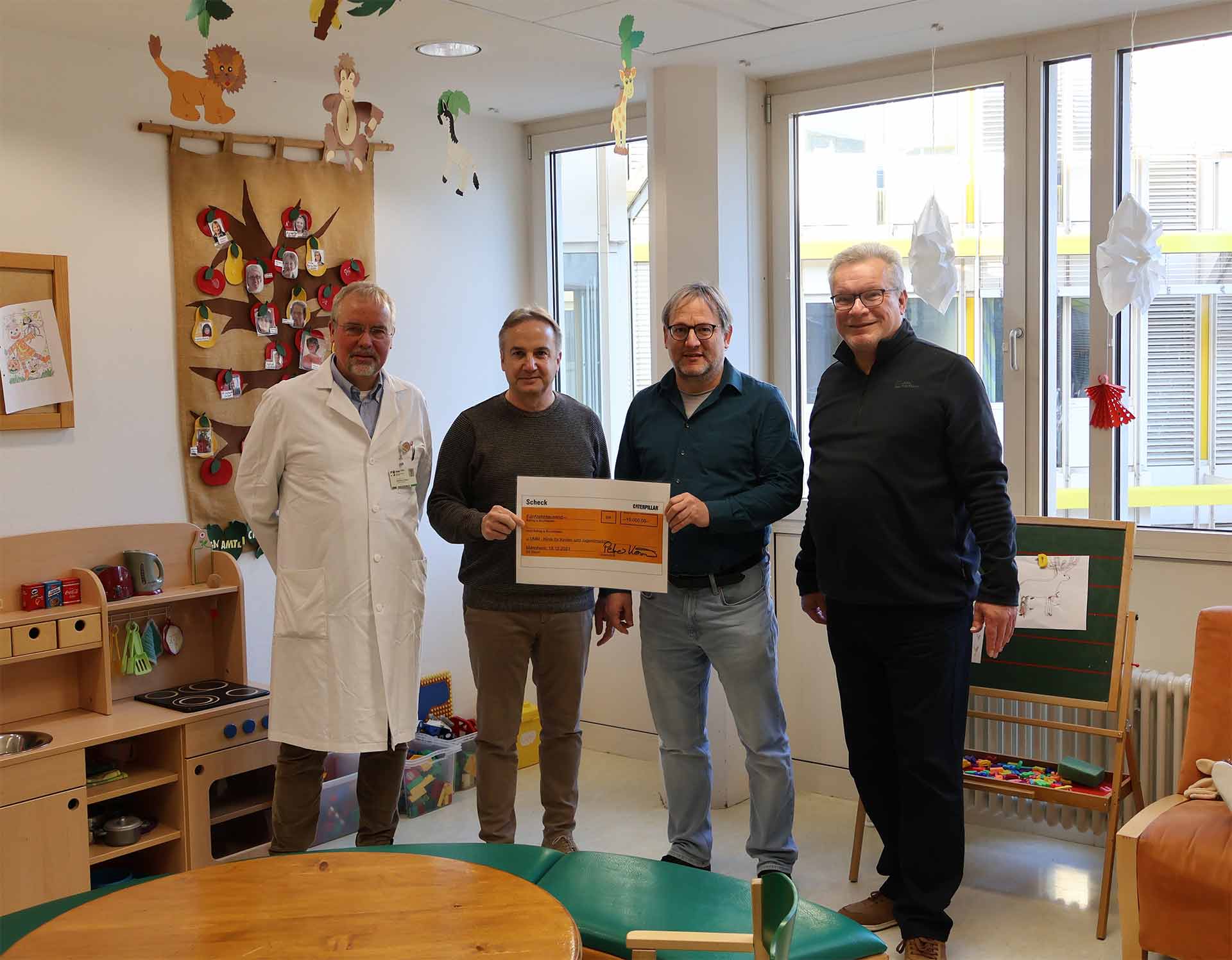 Presentaion of Donation to Mannheim University Medical Center 