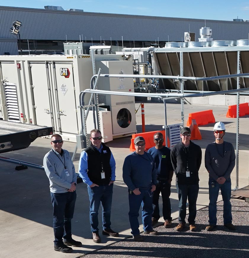 Cat hydrogen fuel cells generate backup power for Microsoft data center in Wyoming