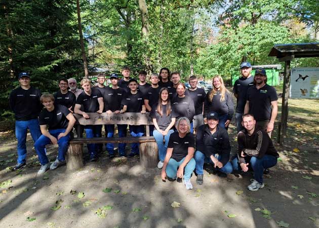 Insgesamt 16 neue Auszubildende begannen in diesem Jahr ihre berufliche Laufbahn bei Caterpillar Energy Solutions.